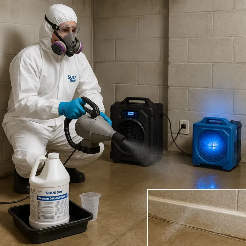Sanitization and Odor Removal process in Ninnekah, OK