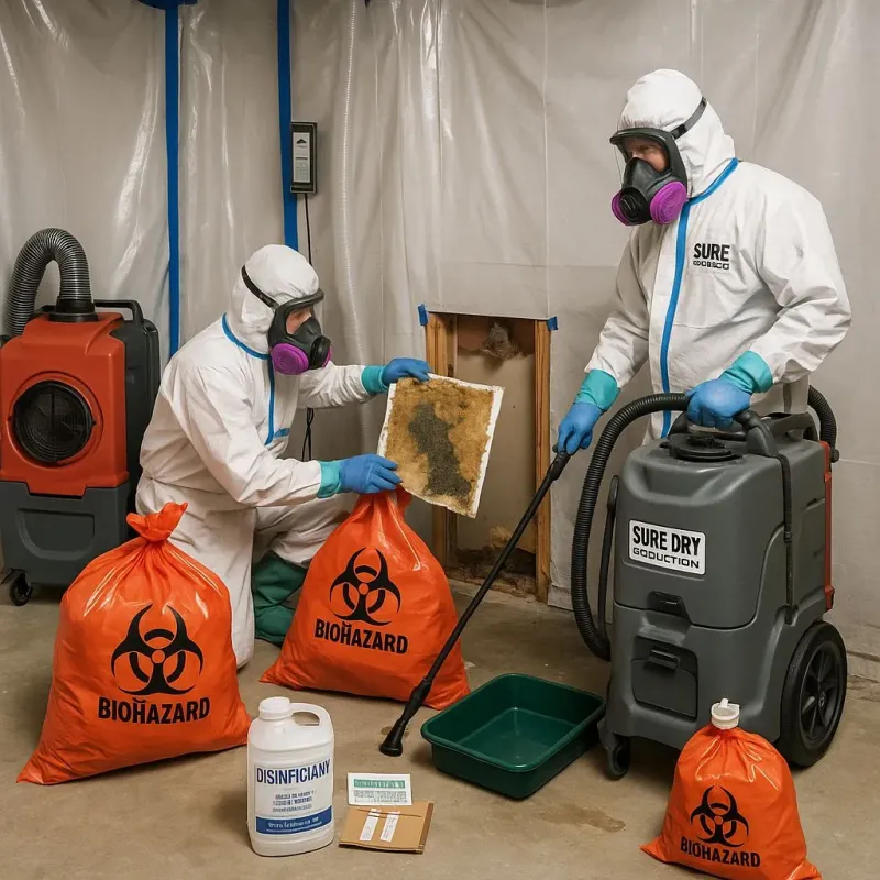 Contaminated Water Handling Protocols process in Ninnekah, OK